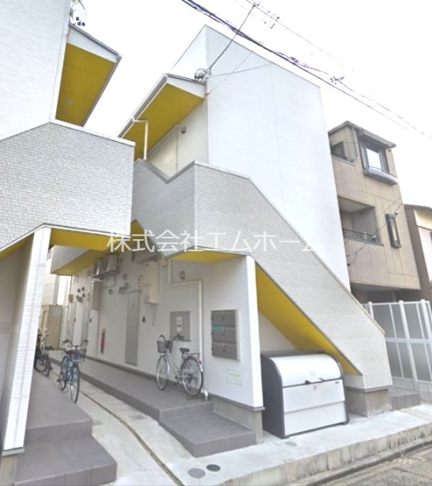 建物外観　外観　光インターネット無料　敷地内ごみ置き場