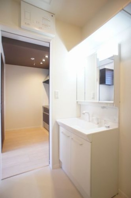 洗面設備　図面と現状に相違がある場合には現状を優先