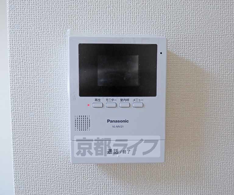 セキュリティ　顔が見えて安心です。