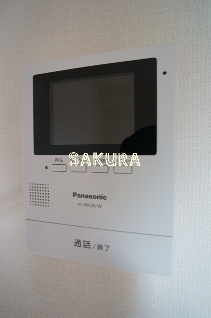 セキュリティ　安心のモニター付きインターホンです♪