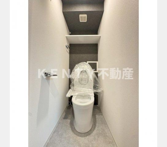 トイレ　ゆったりとした空間のトイレです