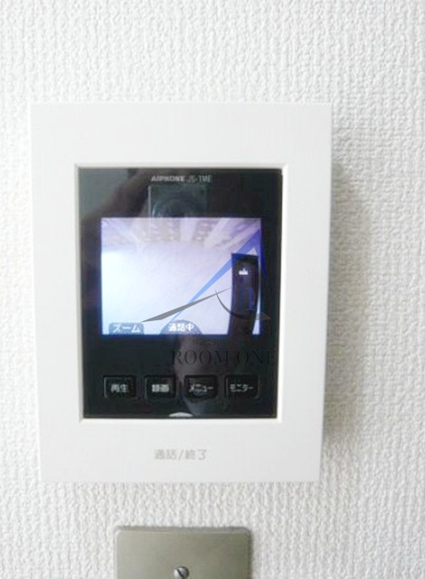 セキュリティ　モニター付インターホンです。
