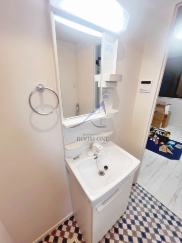 洗面設備　洗面台です。