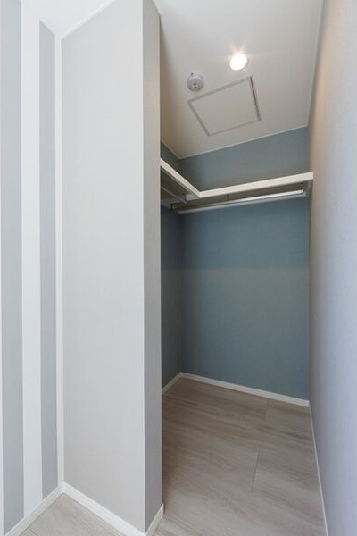 収納　大容量のウォークインクローゼットが付いています！