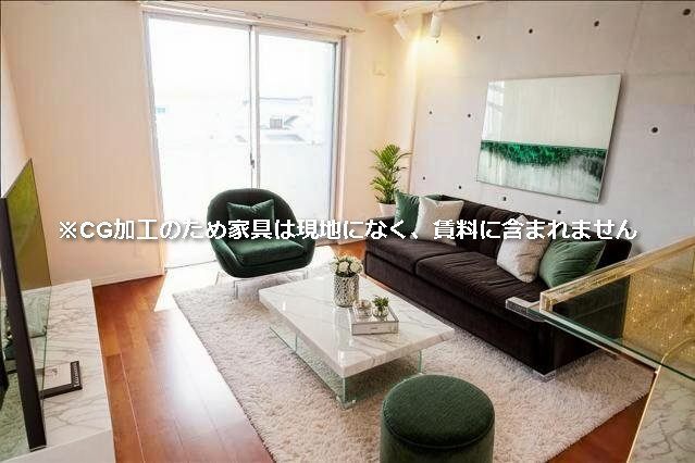 居室・リビング　写真は他のお部屋の写真となります。