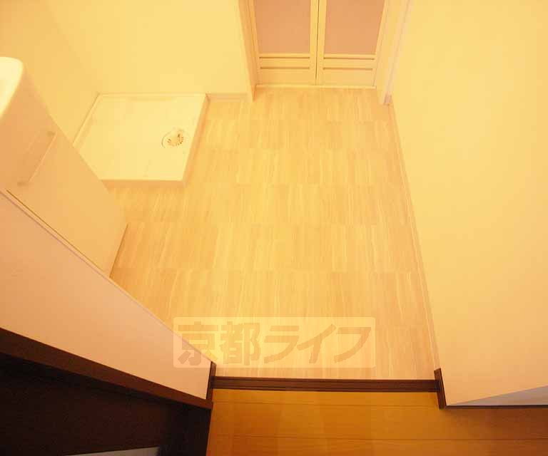 洗面設備　脱衣所です。