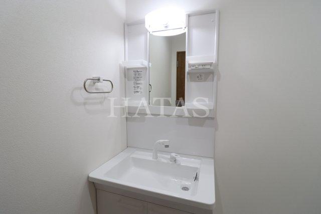 洗面設備　建築中のためイメージ写真になります。