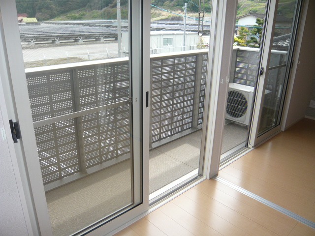 バルコニー　※反転タイプのお部屋