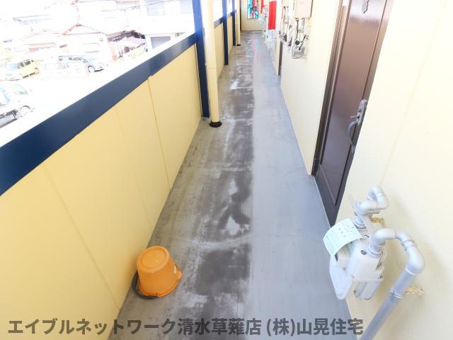 バルコニー　広々としたバルコニーです