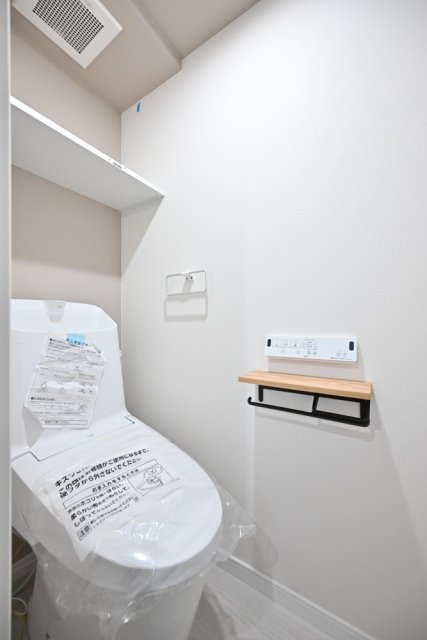 トイレ　ゆったりとした空間のトイレです