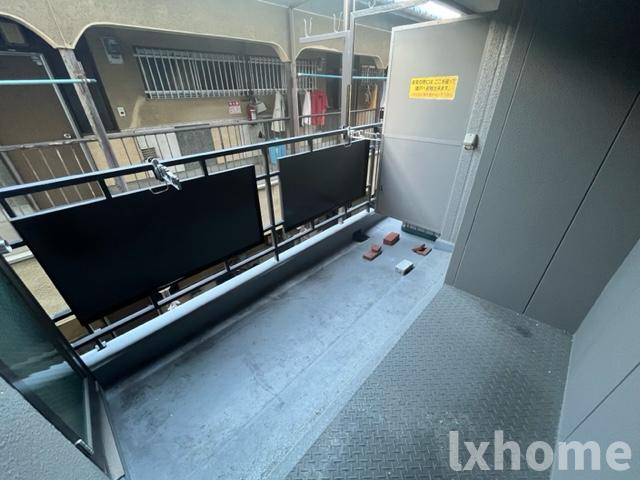 バルコニー　広々としたバルコニーです