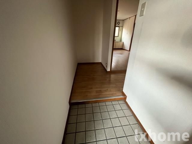 玄関　収納もある玄関です