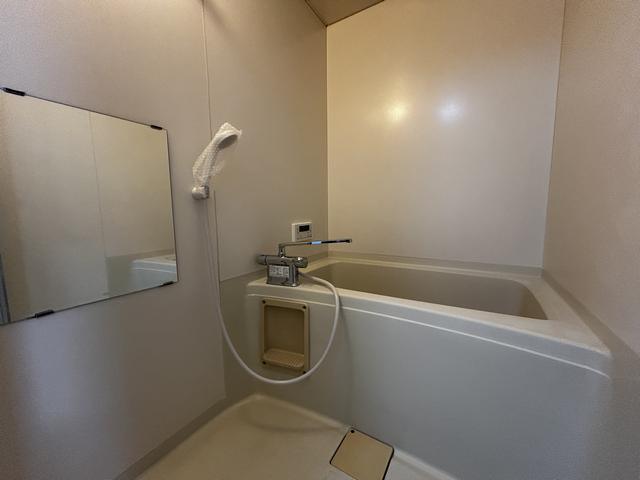 バス・シャワールーム　鏡のある浴室