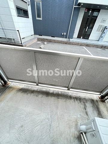 バルコニー　広々としたバルコニーです