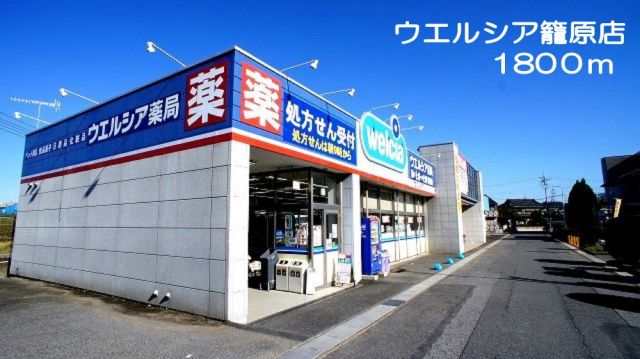 ドラックストア　ウェルシア薬局（ドラッグストア）まで1800m
