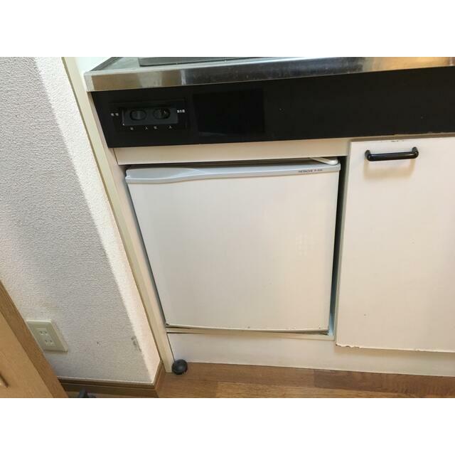 キッチン　１ドア冷蔵庫は設備で付いてます