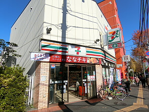 コンビニ　セブンイレブン 杉並西永福駅北店（コンビニ）まで104m