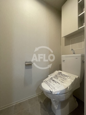 トイレ　グランセジュール大国町(敷津小学校区)　温水洗浄便座