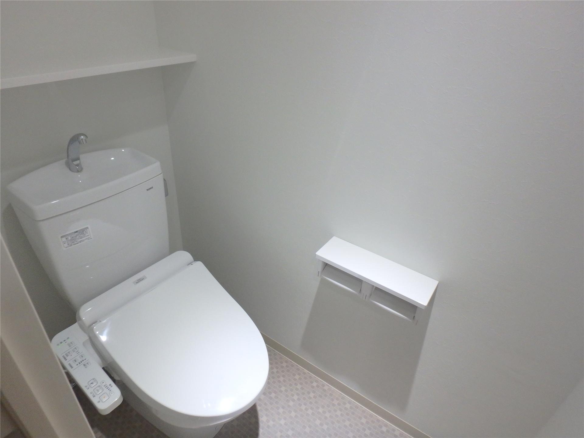 トイレ　ウォシュレット付きのトイレです