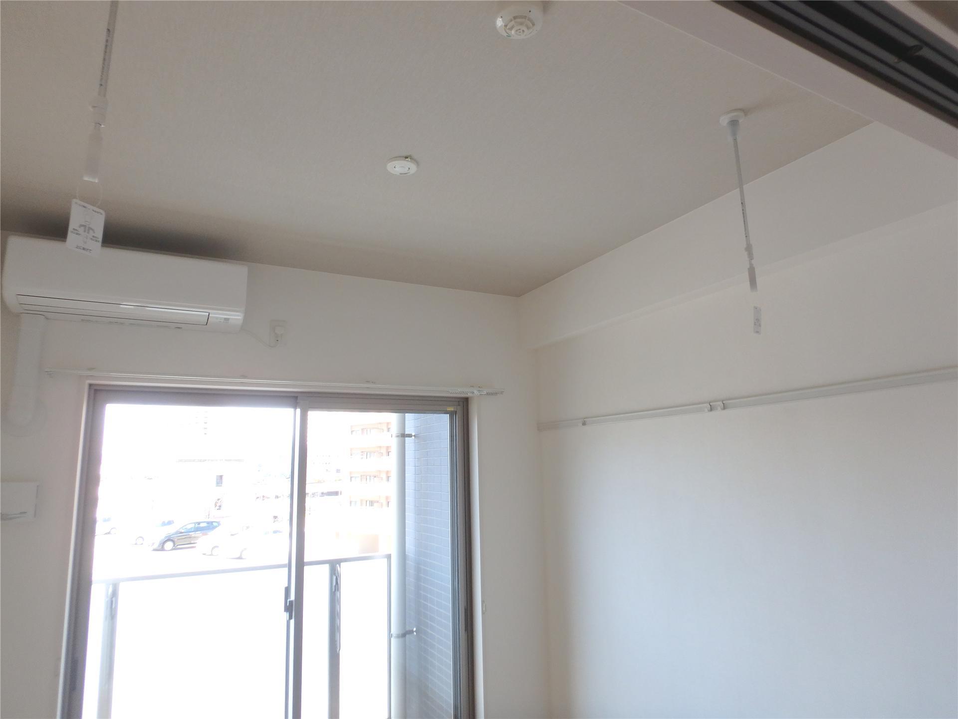 その他設備　室内物干し付きです