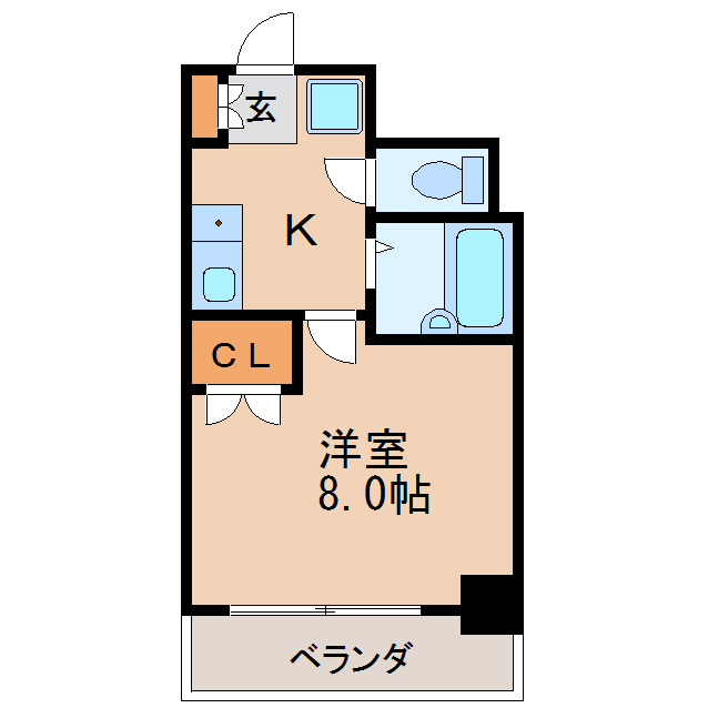 ヒルズ千種の間取り写真