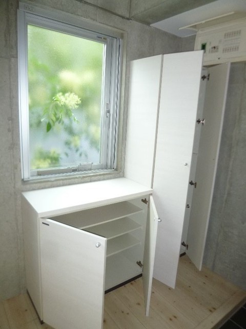 玄関　シューズボックス付き