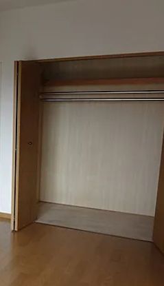 収納　たっぷりとした収納スペースです