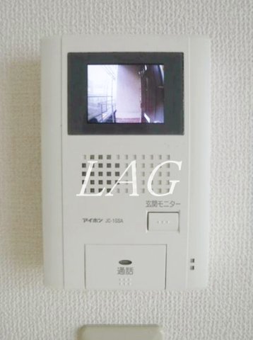セキュリティ　モニター付インターフォンです。