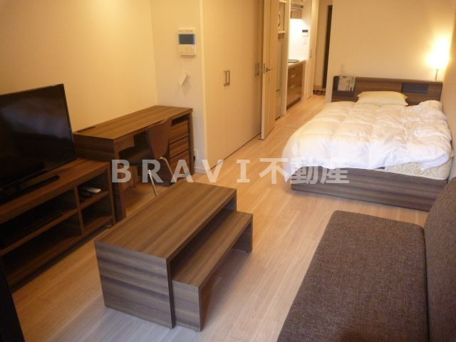 居室・リビング　【パークアクシス本町】おしゃれなリビングです