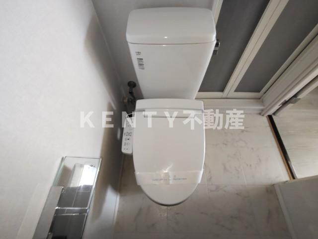 洗面設備　スペースが確保できる洗面所です