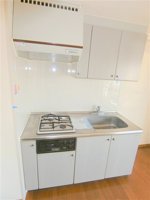 キッチン　2口ガスグリル付システムキッチン