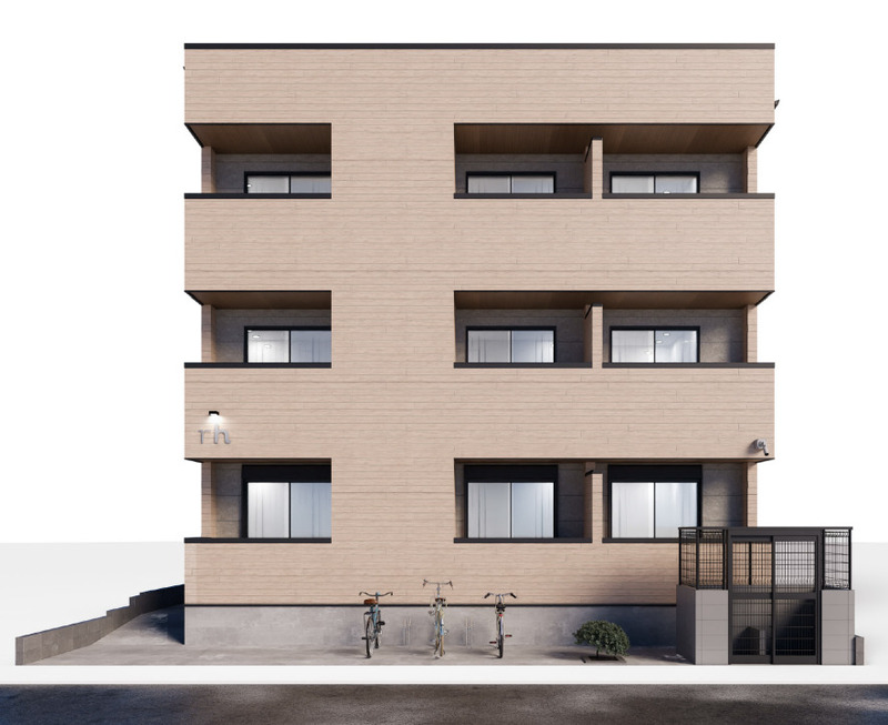 建物外観　外観は落ち着いています