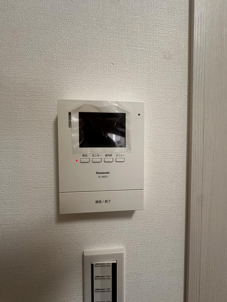 セキュリティ　モニタ付インターホン　2026/3/6撮影
