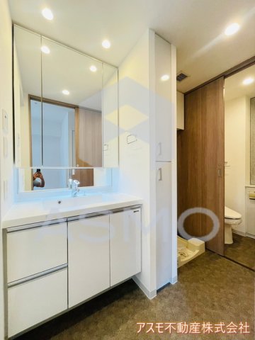 洗面設備　同マンション別部屋参考写真