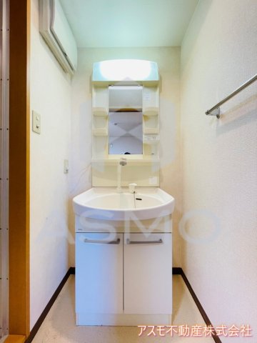 洗面設備　同マンション別部屋参考写真
