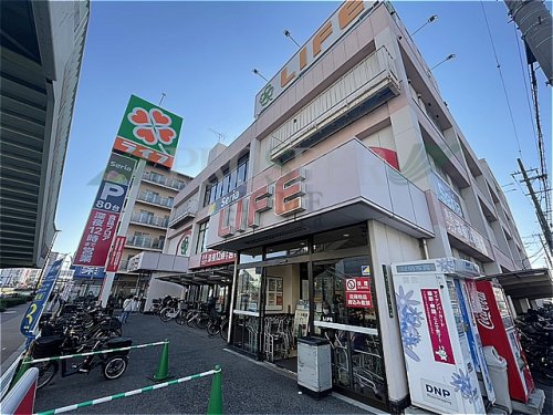 スーパー　ライフ深江橋店（スーパー）まで617m