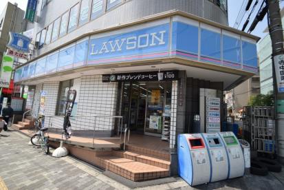 コンビニ　ローソン 桃谷駅前店（コンビニ）まで522m
