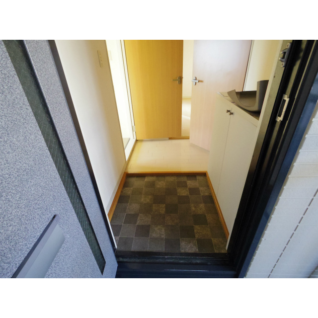 玄関　リノベーション前の写真です