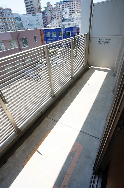 バルコニー　トイレスペース