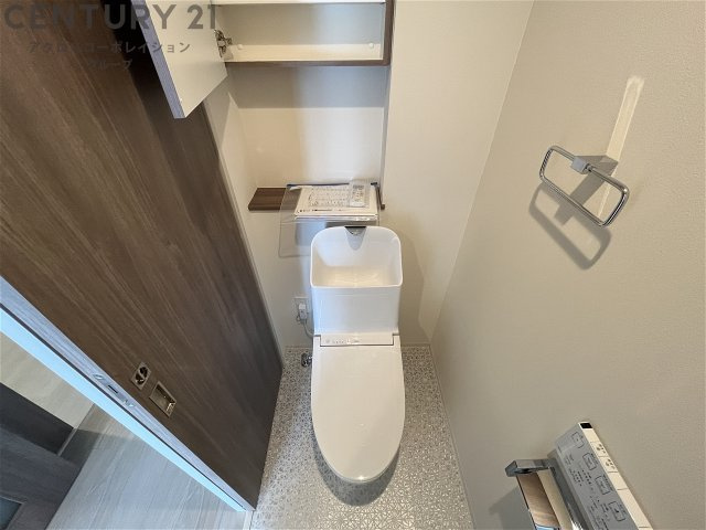 トイレ　ウォシュレット付きのトイレです♪