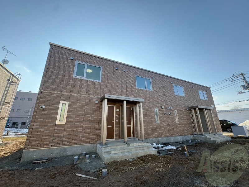 建物外観　札幌市白石区菊水元町三条「レトアＡ」