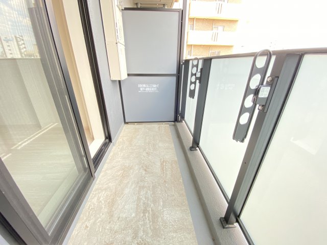 バルコニー　同一タイプです。