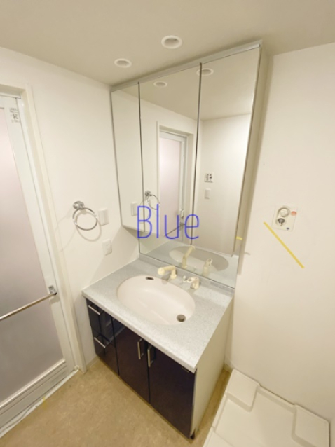 洗面設備　同じ仕様