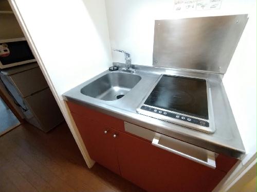 キッチン　シングルレバー設置