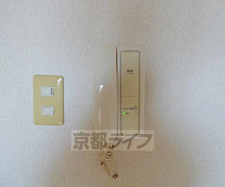 セキュリティ　来客時も安心です。