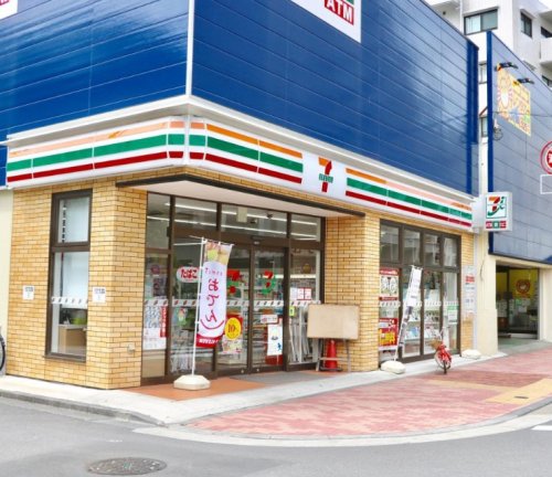 コンビニ　セブンイレブン 墨田押上2丁目西店（コンビニ）まで458m