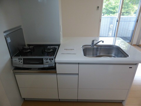 キッチン　同物件別部屋201