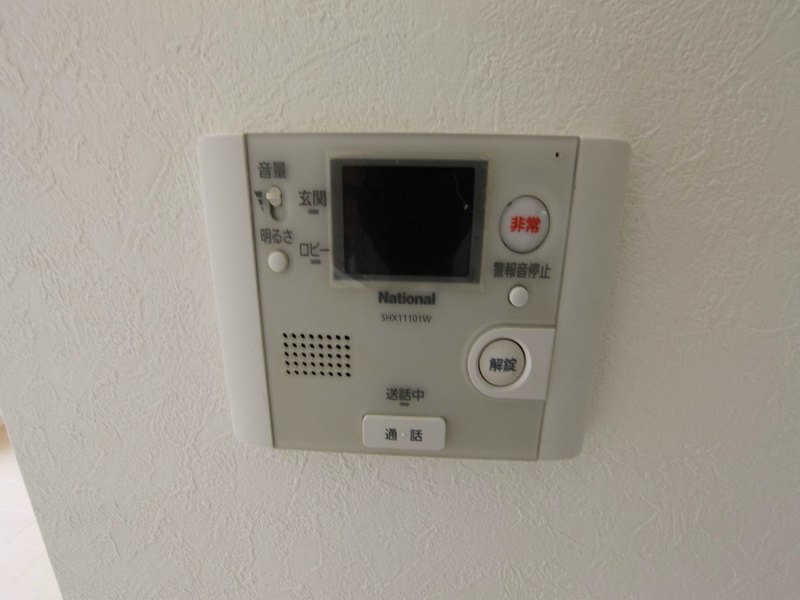 セキュリティ　ＴＶモニター付インターホン
