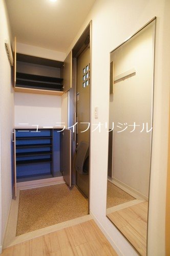 玄関　シューズボックのある玄関