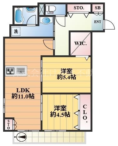 Maison417の間取り写真